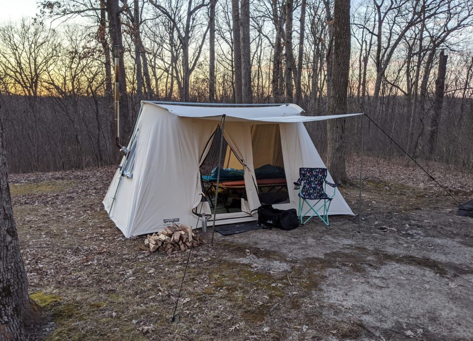 First Impressions: Springbar Classic Jack 140 Hot Tent Package ...
